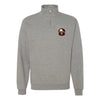 VMU-2 Night Owls Squadron Quarter Zip Sweatshirt - Heather Grey