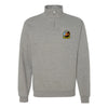 VMM-268 Red Dragons Squadron Quarter Zip Sweatshirt - Heather Grey