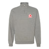 VMFA-232 Red Devils Squadron Quarter Zip Sweatshirt - Heather Grey