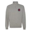VMFA-225 Vikings Squadron Quarter Zip Sweatshirt - Heather Grey