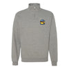 HMLA-775 Coyote Squadron Quarter Zip Sweatshirt - Heather Grey