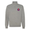 VMFA-251 Thunderbolts Squadron Quarter Zip Sweatshirt - Heather Grey