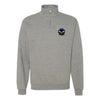 VMFAT-502 Flying Nightmares Squadron Quarter Zip Sweatshirt - Heather Grey