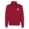 VMFA-214 Black Sheep Squadron Quarter Zip Sweatshirt - Red