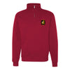 VMM-266 Fighting Griffins Squadron Quarter Zip Sweatshirt - Red