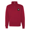VMX-1 Flying Lions Squadron Quarter Zip Sweatshirt - Red