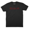 REDRUM T-Shirt (by Regular Brand) - Black
