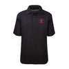Leatherneck For Life San Diego Old School Performance Polo Shirt - BLACK