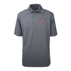 Leatherneck For Life San Diego Old School Performance Polo Shirt