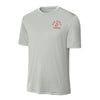 San Diego Old School Performance T-Shirt - SILVER