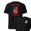 Semper Fidelis Country Corps T-Shirt - BLACK