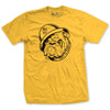 Sergeant Major Jiggs Bulldog T-Shirt - GOLD