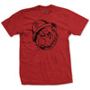 Sergeant Major Jiggs Bulldog T-Shirt - RED
