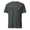 U.S. Marines Woodland Marpat Uniform Tape T-Shirt - CHARCOAL HEATHER