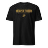 Semper Fidelis Once a Marine T-Shirt - Black