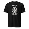 Misfit Skull With Hellfire T-Shirt - BLACK