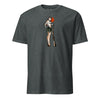 WW2 Pin Up M-1 Garand T-shirt - CHARCOAL HEATHER