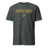 Semper Fidelis Once a Marine T-Shirt - Charcoal Heather