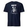 Misfit Skull With Mortars T-Shirt - NAVY