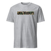 U.S. Marines Woodland Marpat Uniform Tape T-Shirt - HEATHER GRAY