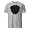 3rd Marine Division Diamond Plate Blackout T-Shirt - HEATHER GRAY