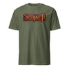 Semper Fi Leather Patch T-Shirt - OD GREEN