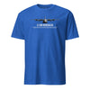 C-130 Hercules Airframe Specs T-Shirt - ROYAL