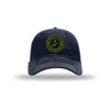 Earned Never Given OD Green Patch Soft Mesh Trucker - NAVY/WHITE