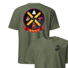 HMX-1 Helicopter Squadron Front & Back T-Shirt - OD GREEN