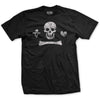 Pirate Stede Bonnet Flag T-Shirt - BLACK