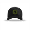 Earned Never Given OD Green Patch Structured Hat - BLACK