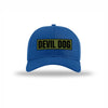 Devil Dog OD Green Patch Structured Hat - ROYAL