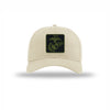 OD Green & Black EGA PVC Patch Structured Hat - STONE