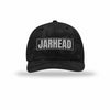 Jarhead Carbon Fiber Patch Camo Structured Trucker - BLACK CAMO/BLACK
