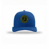 Earned Never Given OD Green Patch Structured Trucker - ROYAL/WHITE