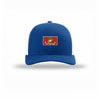 USMC Flag Flexstyle Patch Structured Trucker - ROYAL/WHITE