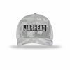 Jarhead Carbon Fiber Patch Camo Structured Trucker - WHITE CAMO/WHITE