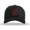 San Diego Structured Hat - Black - BLACK