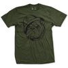 Sergeant Major Jiggs Bulldog T-Shirt - OD GREEN