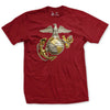 Gold & Silver EGA T-Shirt - RED