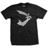 Pirate Thomas Tew Flag T-Shirt - BLACK