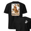 Travel? Adventure? Join the Marines Recruiting Poster T-Shirt - BLACK