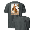 Travel? Adventure? Join the Marines Recruiting Poster T-Shirt - CHARCOAL HEATHER