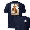 Travel? Adventure? Join the Marines Recruiting Poster T-Shirt - NAVY