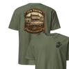 Tun Tavern Wooden Sign T-Shirt - OD GREEN