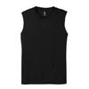 Eagle Globe & Anchor- Black Logo Sleeveless Performance Shirt - BLACKOUT