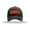 USMC 3D Embroidered Patch Structured Hat - BLACK