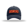 USMC 3D Embroidered Patch Structured Hat - NAVY