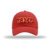 USMC 3D Embroidered Patch Structured Hat - RED