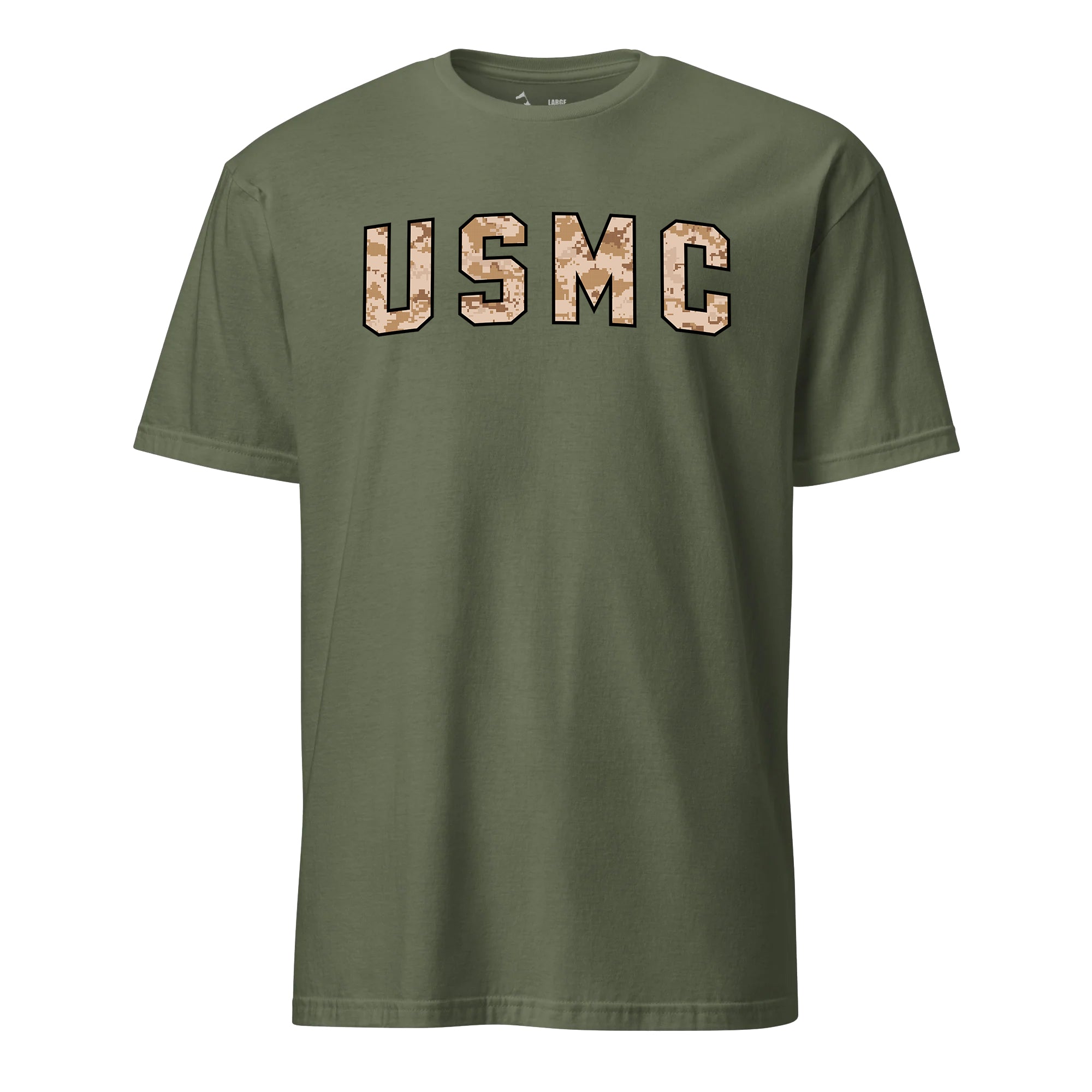 USMC Desert MARPAT Camo T-Shirt - Marine Corps Arch Tee